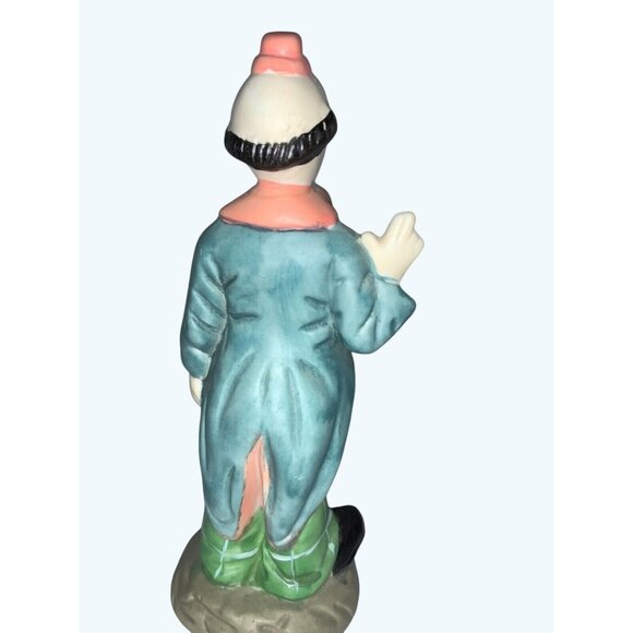 Vintage Armark Porcelain Clown Figurine Hand-Painted Finish 7.75 Inches - Picture 4 of 7
